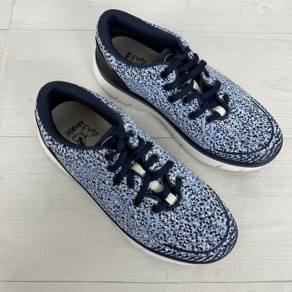 Alegria Rock Rok n Roll on 2 Sneakers Size EU 37 US 7-7.5 Blue Indigo Comfort‎ - Picture 3 of 13